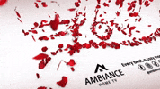Rose Petals Heart GIF