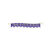 Go Dukes Paw Print Sticker by James Madison University