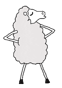 Eyeroll No Sticker by Angry Duck