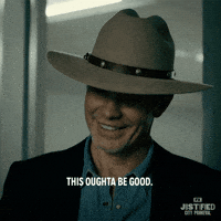 JustifiedFX hulu justified fx networks eating popcorn GIF