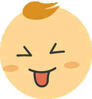 emoticon mocking Sticker by AridenaOSD