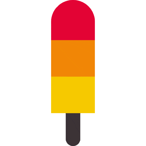 Icecream Melting Sticker by Oom Bigbo