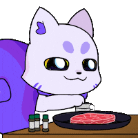 Salt Bae Crying Sticker by Lucky Kat Studios