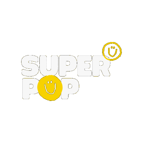 DRINKSUPERPOP giphygifmaker smiley superpop drinksuperpop Sticker