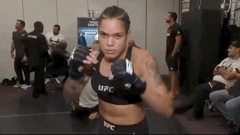 amanda nunes sport GIF by UFC