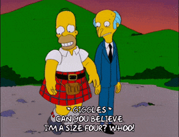 Happy Season 10 GIF by The Simpsons
