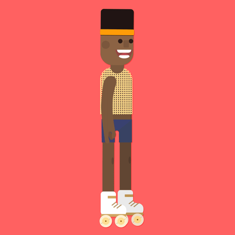 animation skating GIF