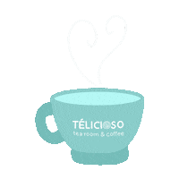 Telicioso coffee tea cafe cup Sticker