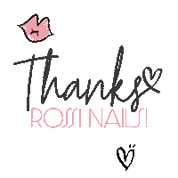 Heart Kiss Sticker by Rossi Nails