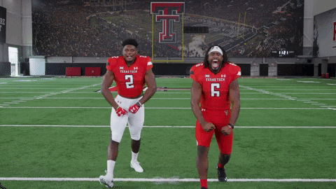 Riko Jeffers GIF by Texas Tech Football