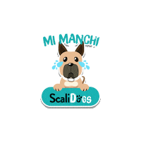 Sad Dog Sticker by Scalidogs