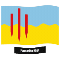 Flag Spain Sticker by Formación Ninja