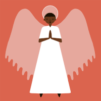 angel GIF by The New Yorker