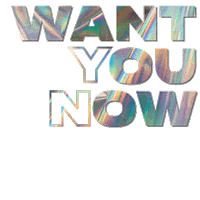 Want You Now Sticker by Delaney Jane