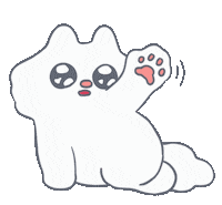 Help Me Please Sticker by Snooze Kittens