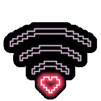 Wave Neon Sticker by iHasCupquake