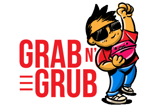 Food Delivery Sticker by Grab N' Grub Guam
