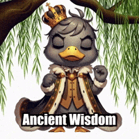 Wisdom Serenity GIF by sirduckbeth