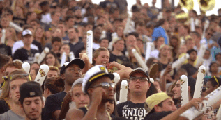 crowd toss GIF by UCF Knights