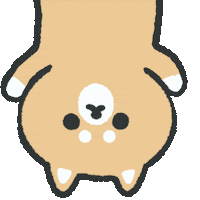 jindaychen hello hi shiba shiba inu Sticker