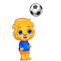 Playing Football Sticker by Lucas and Friends by RV AppStudios
