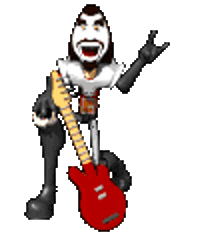 guitar STICKER by AnimatedText