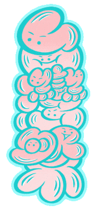 Graffiti Bubble Sticker