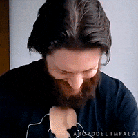 aborddelimpala laugh jensen ackles cracking up aborddelimpala GIF