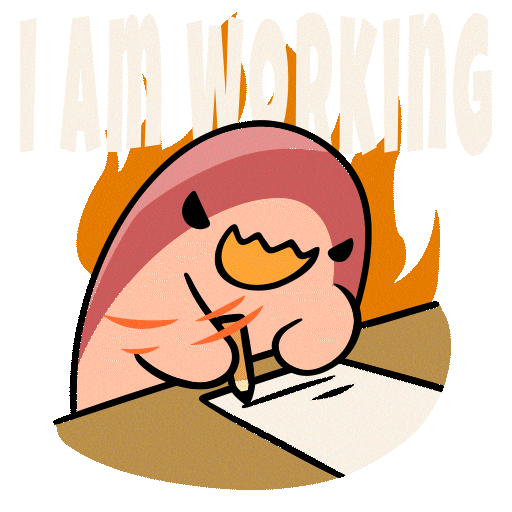 Working Labour Sticker by Frutti Dino