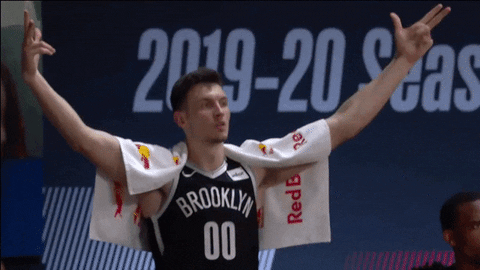 High Five Brooklyn Nets GIF by YES Network