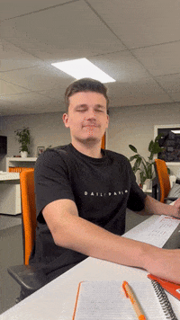 Wear2work ok okay office aha GIF