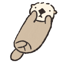 Sea Otter Sticker