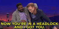 Wrestle ron funches GIF by Team Coco