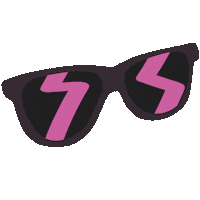 Pink Sunglasses Sticker by Arlinghaus Plumbing, Heating & Air Conditioning