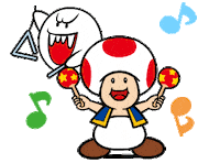 Ghost Mario Sticker