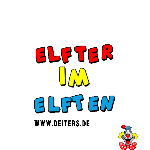 clown sei wer du willst Sticker by Deiters