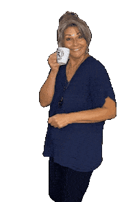 Jacquelineriechelman coffee morning drinking goodmorning Sticker