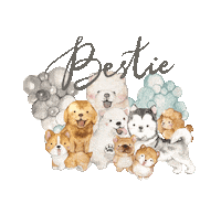 Dog Love Sticker