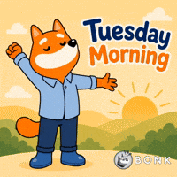 Crypto Tuesday GIF by BONK