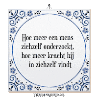 Spreuk Ontspanning Sticker by Tegelspreuken.nl
