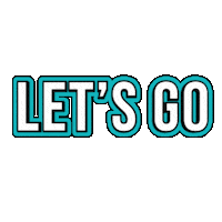 Excited Lets Go Sticker by Tummoc