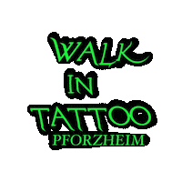 Pforzheim Sticker by Walk In Tattoo
