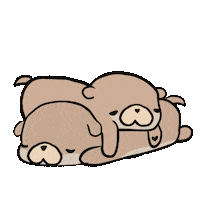 ottieandotter sleep sleepy goodnight good night Sticker