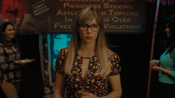 charlotte newhouse stare GIF by Idiotsitter