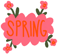 Spring Hello Sticker by akkolade.studio