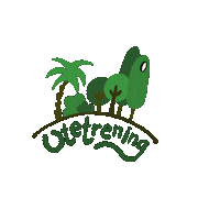 susifrozt trees outdoor bysusifrozt utetrening Sticker