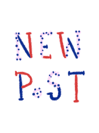 Social Media Pink Sticker