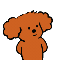 eteecy time puppy watch waiting Sticker