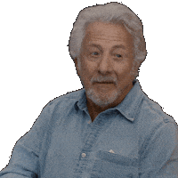 Cracking Dustin Hoffman Sticker by Black Bear Pics