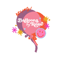 Balloons Celebrating Sticker